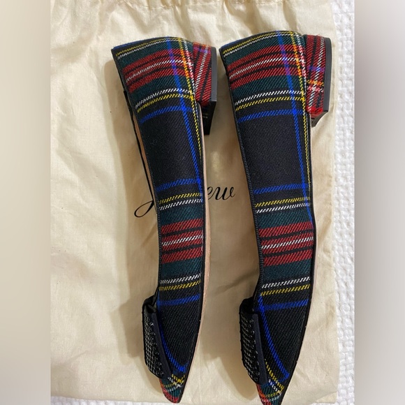J.Crew Tartan Plaid Women’s Flats - Picture 3 of 6